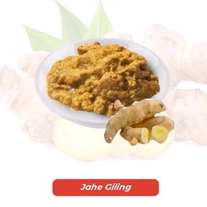 

JAHE GILING SEGAR HALUS BASAH GINGER FRESH BUMBU REMPAH