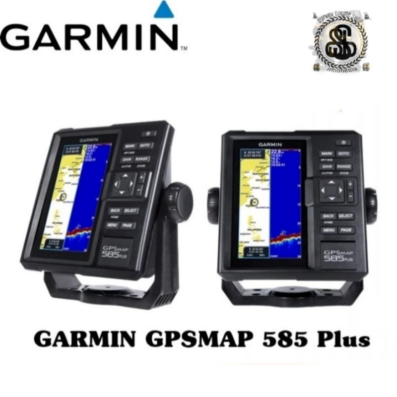 GPS MAP Garmin Fishfinder 585 plus + Transducer GT 20 Garnsi Resmi