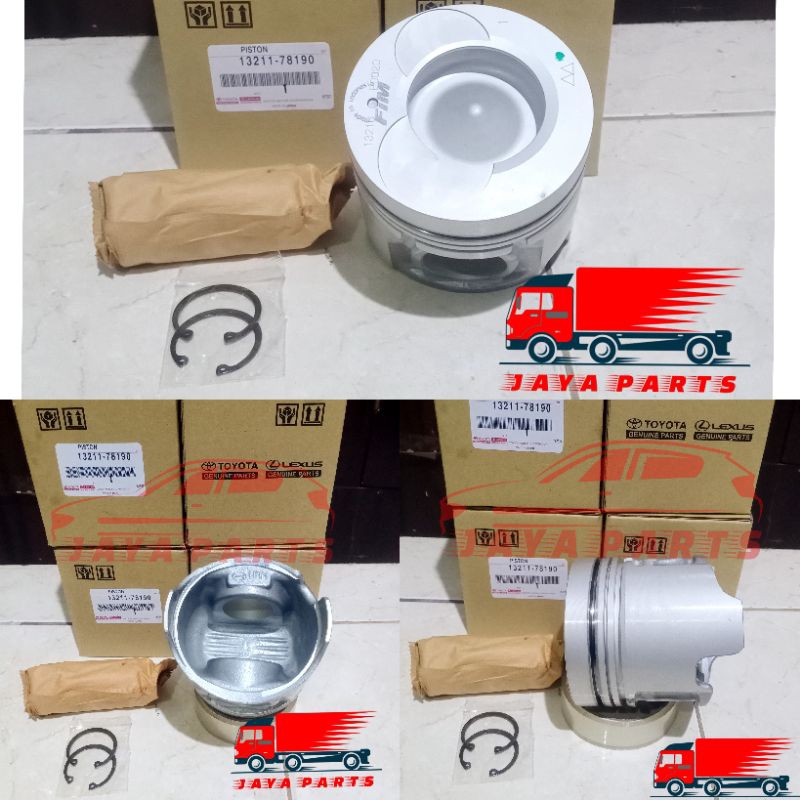 PISTION ASSY HINO DUTRO 130HD 130HT. PISTON SEHER DUTRO 130 HT