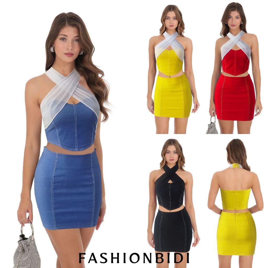 BIDI Michaela Bodycon Dress Halter