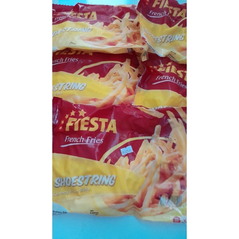 

Berkah Frozen #Fiesta shoestring kentang goreng 500 gr