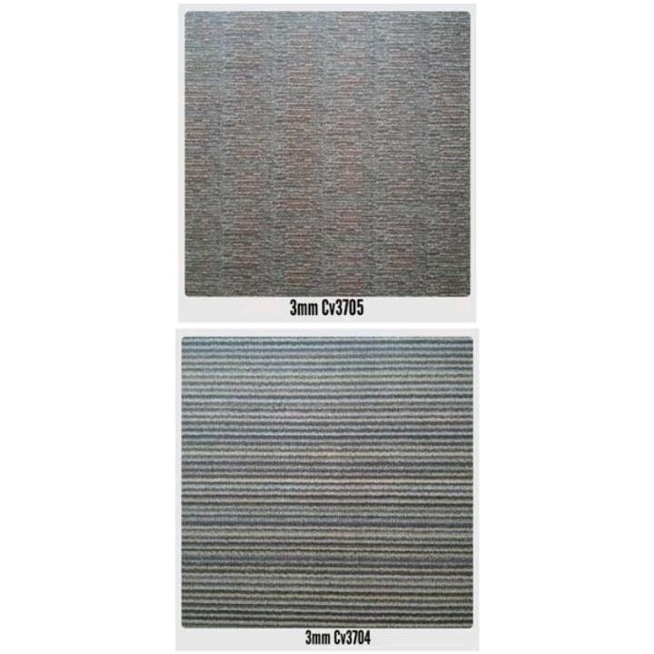 Lantai Vinyl Meforze Motif Karpet Tebal 3mm Isi 12 pcs/box