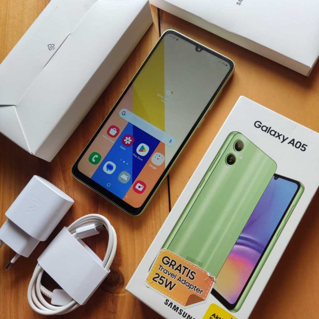 SAMSUNG A05 SECOND 4/64GB 4/128GB 6/128GB HANDPHONE SECOND HP SEKEN HP BEKAS HP MURAH