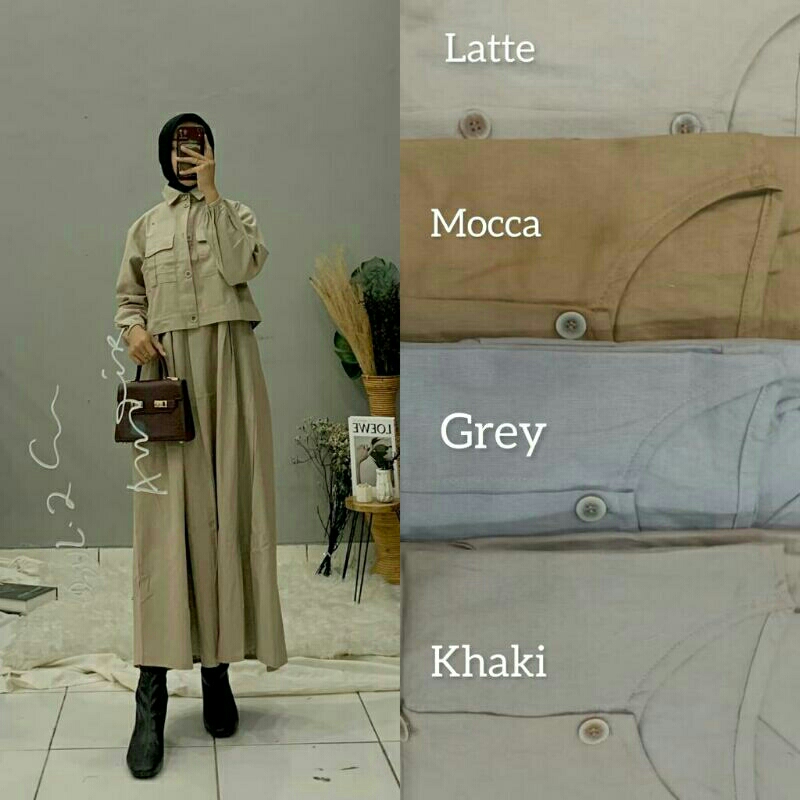 Setelan Rok Wanita/ Midi Dress Linen Set Rompi/ Set Rompi Dewasa/ Baju Setelan Rok Wanita/ Setelan K