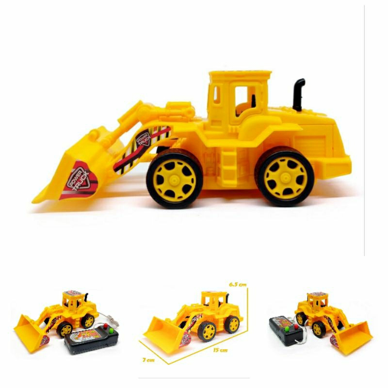 Mainan Anak Mini RC Mobil Truck Konstruksi Alat Berat Truck Excavator Remote Control Mini