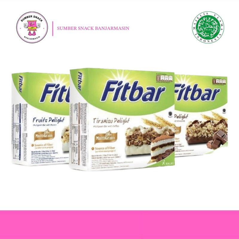 

Fitbar Multigrain (Isi 5/Box) (4 Varian Rasa)