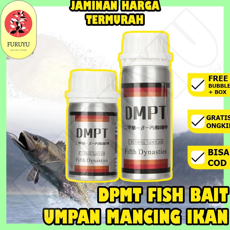 ORIGINAL DMPT STIMULANT umpan pancing jitu penarik ikan bubuk mancing essen essence super adiktif pe