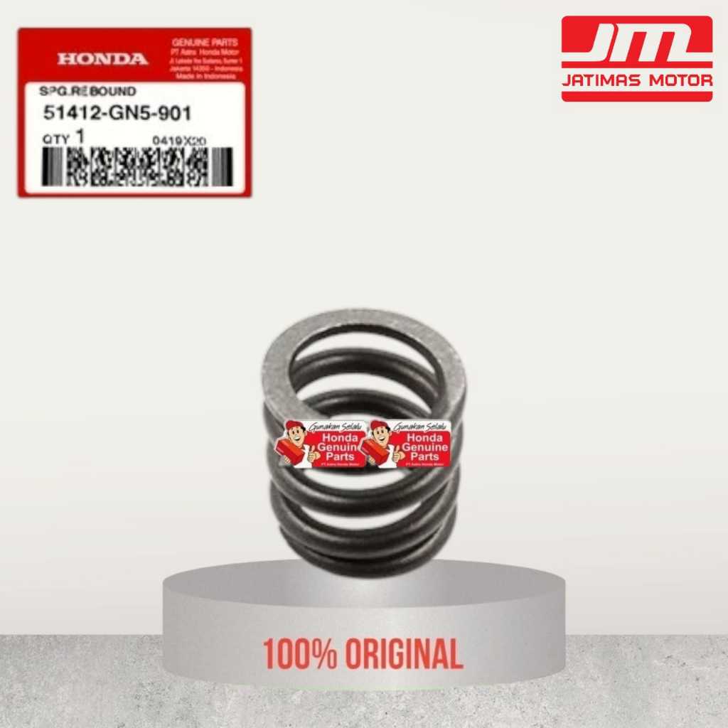 51412-GN5-901 Per Shock Depan Kecil Spring Rebound Supra X Grand Legenda Karisma Beat Scoopy Spacy V