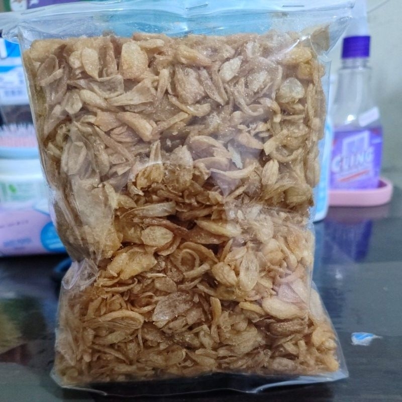 

bawang goreng tanpa campuran tepung