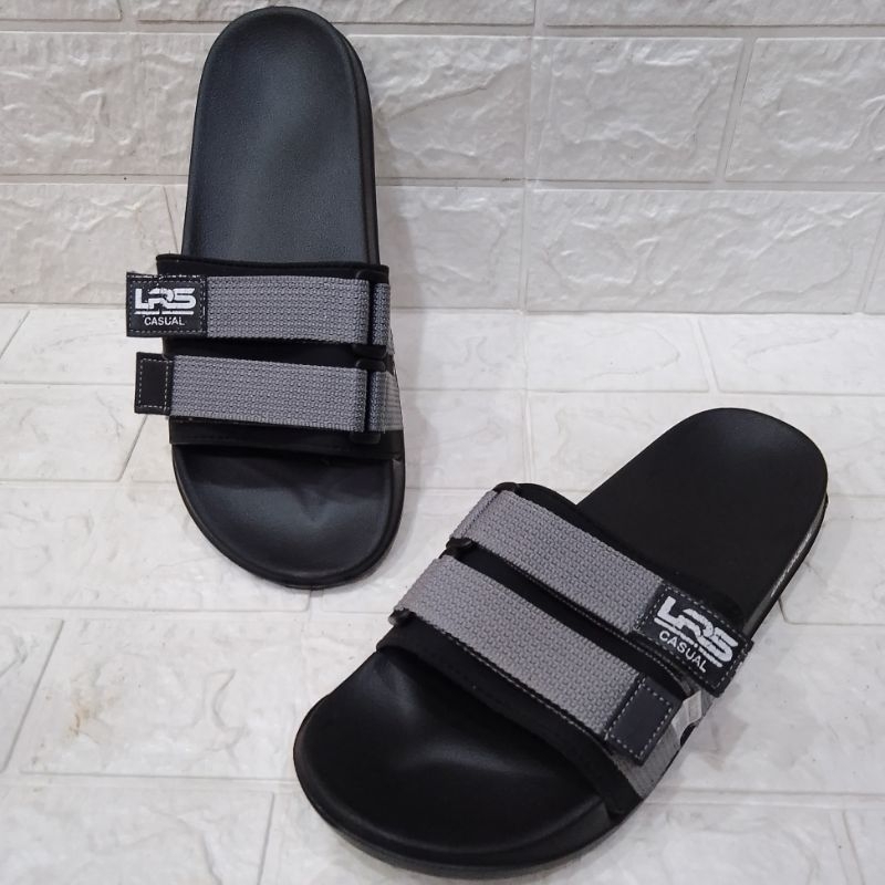 Sandal Selop Pria Wanita Larisa Sandal Selop Hitam Sandal Karet Phylon