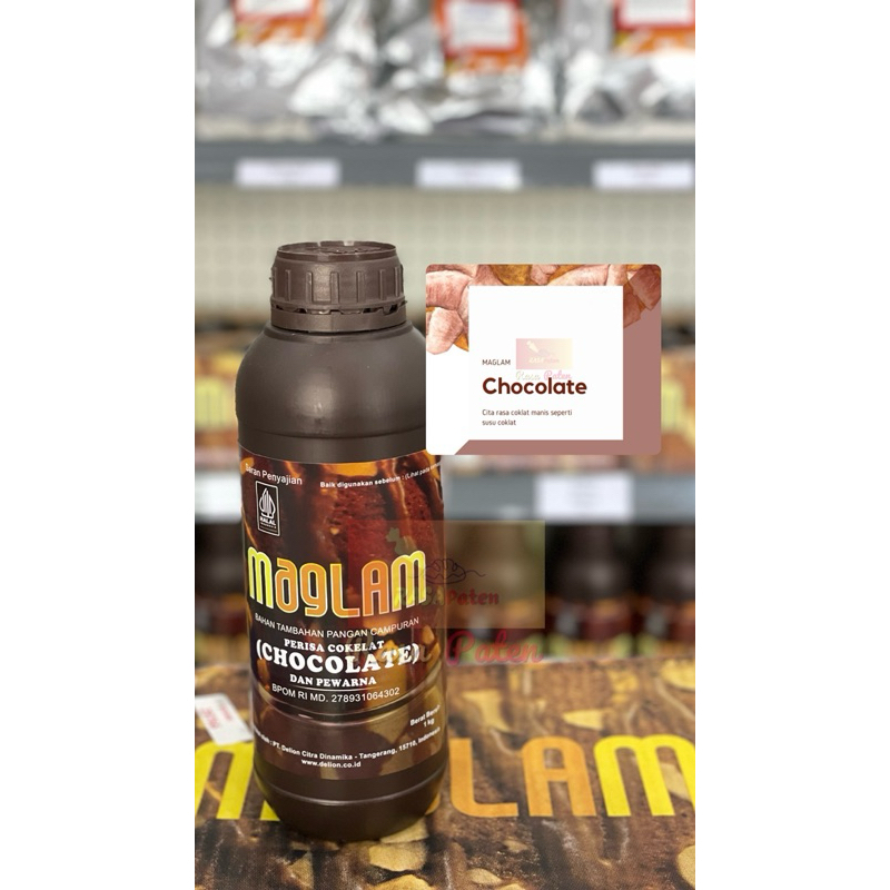 

MAGLAM COKLAT 1 kg CHOCOLATE Halal Perisa dan Pewarna BPOM RI MD