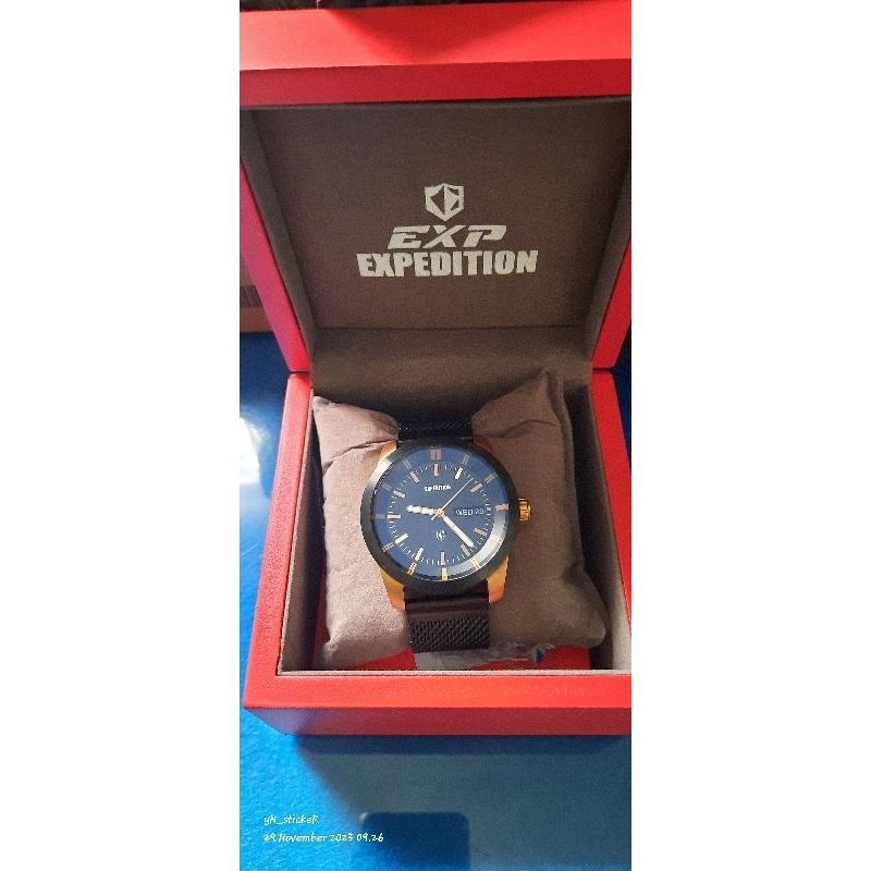 jam tangan expedition pria e6773m