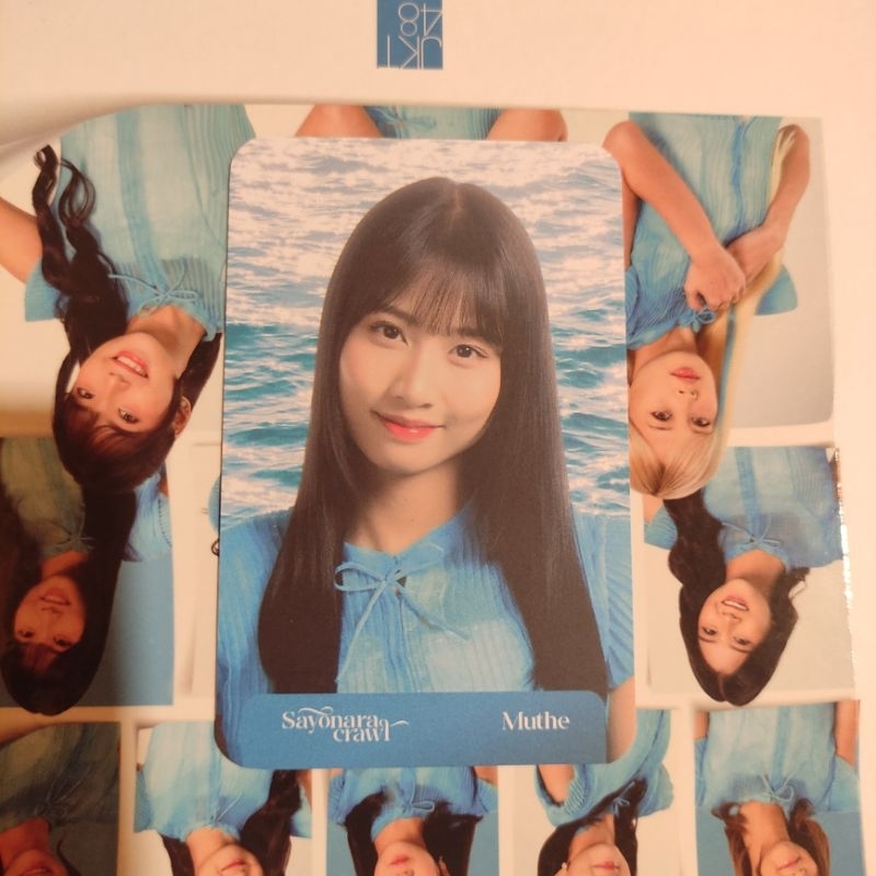 PC Photocard Sayonara Crawl JKT48 Muthe PC Postcard PP Photopack