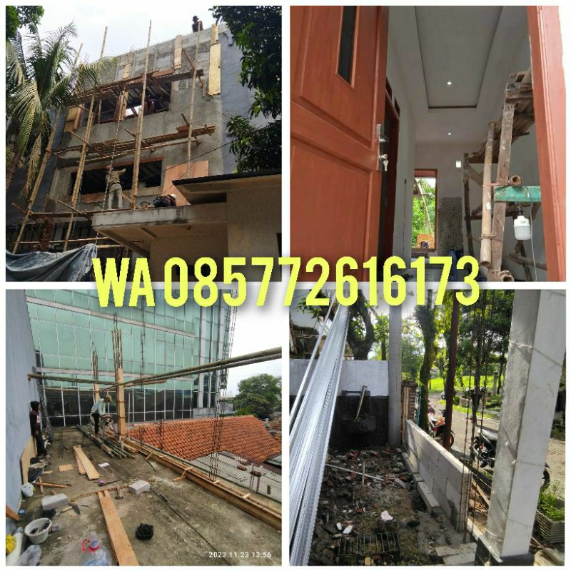 jasa tukang bangunan harian dan borongan
