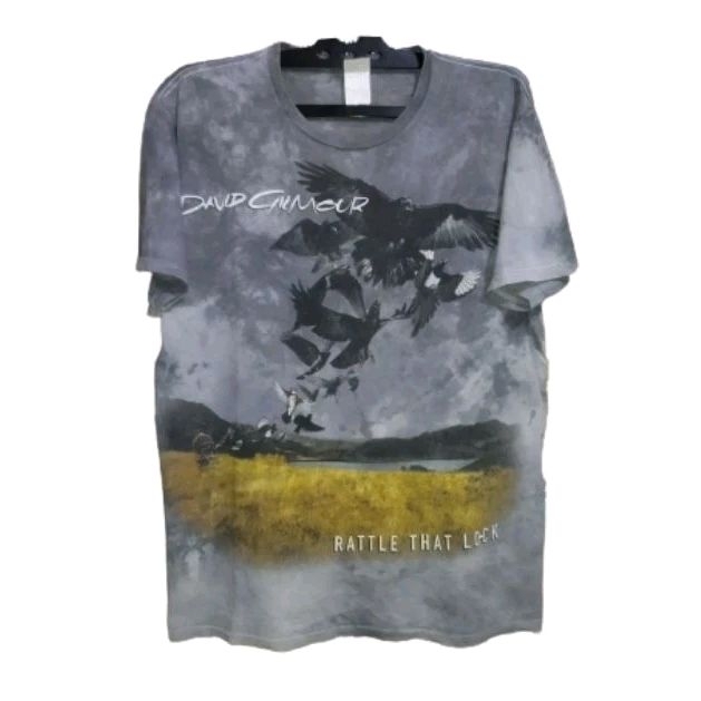 kaos band David Gilmour - Rattle That Lock Tie Dye (Pink Floyd)