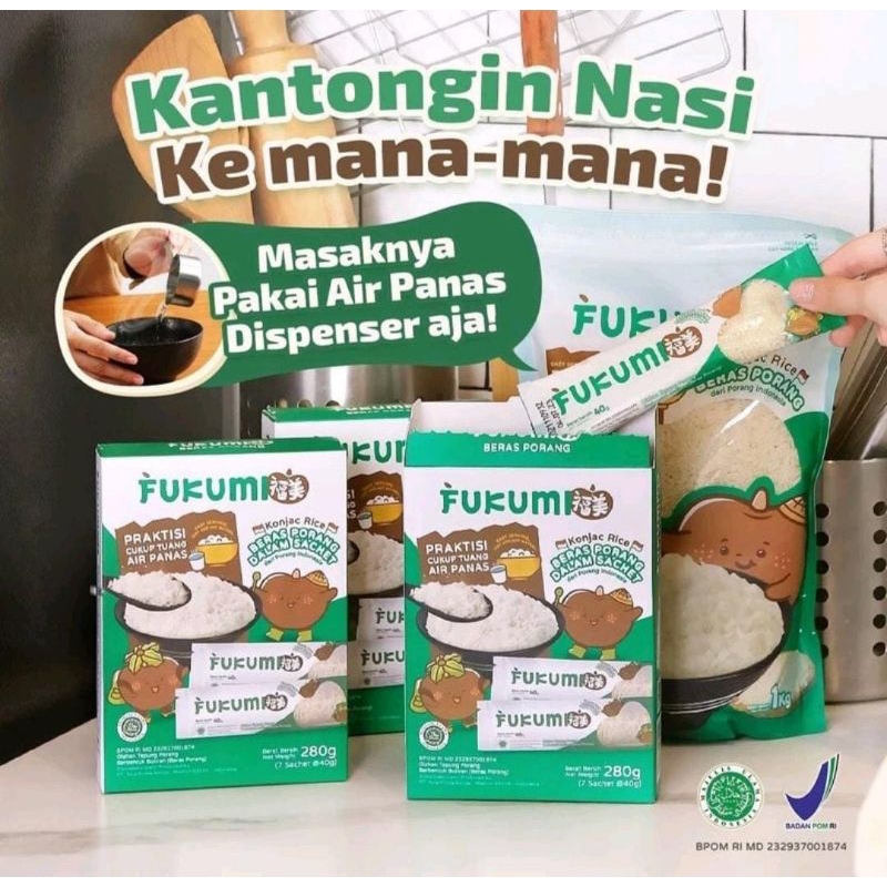 

fukumi beras porang 280gr x 7sachet