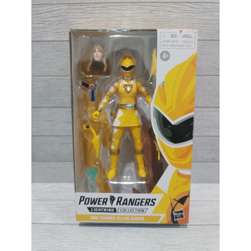 Power Ranger Lightning Collection - YELLOW RANGER Dino Thunder
