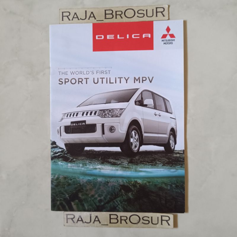 Poster brosur katalog booklet Mitsubishi Delica 2014