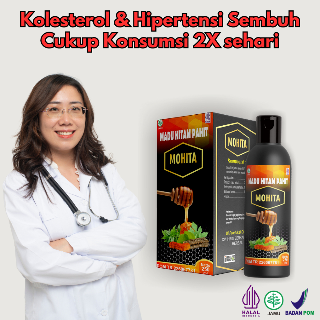 

Madu Kolesterol Madu Mohita untuk kolesterol jahat