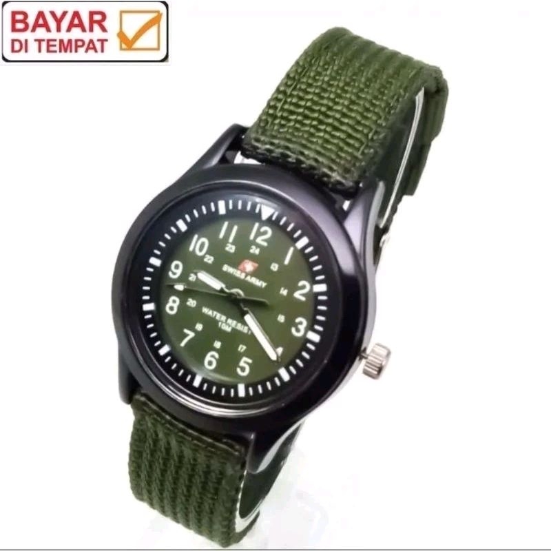SWISS ARMY TALI KANVAS DIAMETER 30MM FREE BATRE CADANGAN ORIGINAL