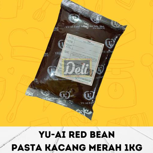 

favorit] YU AI Pasta Kacang Merah 1kg/Pasta Red Bean 1kg Yu-Ai Filling Red Bean