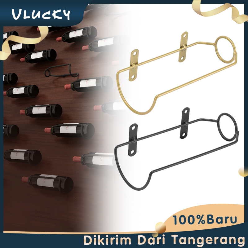 Rak Botol Wine Wall Holder Wine Bar Display Room Rak Dinding Botol