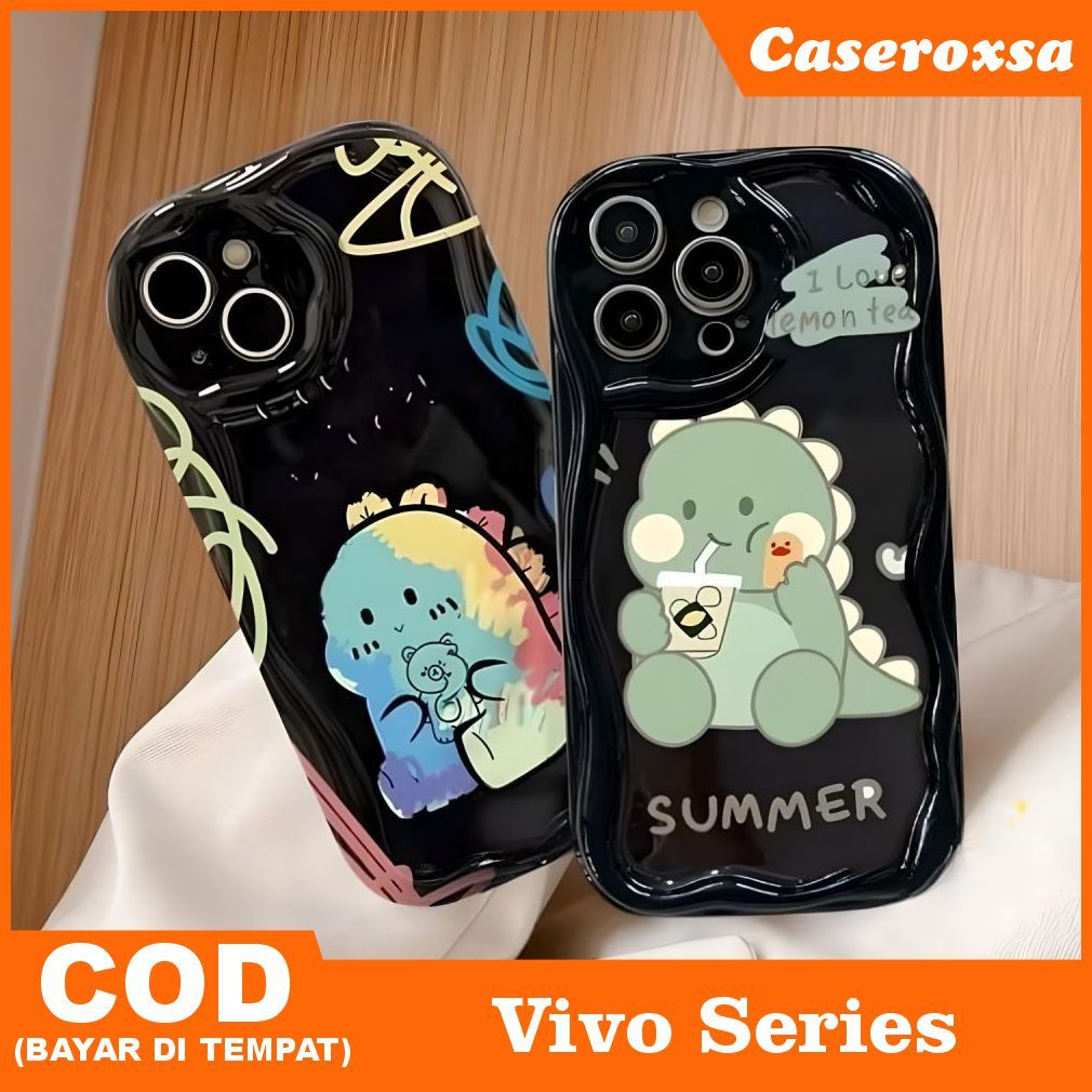 Case Vivo Y12 Y12A Y12S Y20 Y20S Y21 Y21A Y21E Y21S Y21T Y30 Y30i Y21 Y33S Y33T Y50 Casing Black Cou