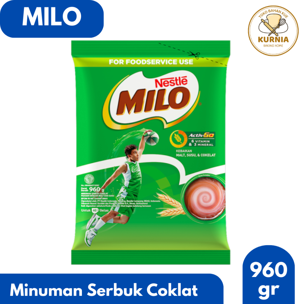

MILO ACTIVE GO MINUMAN SERBUK COKLAT 960 gr
