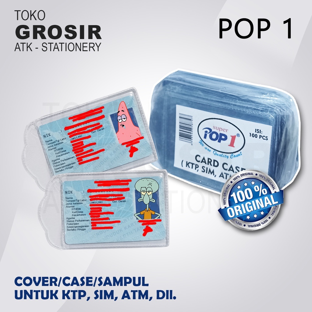 

COVER/SAMPUL/CASE ID CARD/KTP/SIM/ATM CASE IDENTITAS POP 1