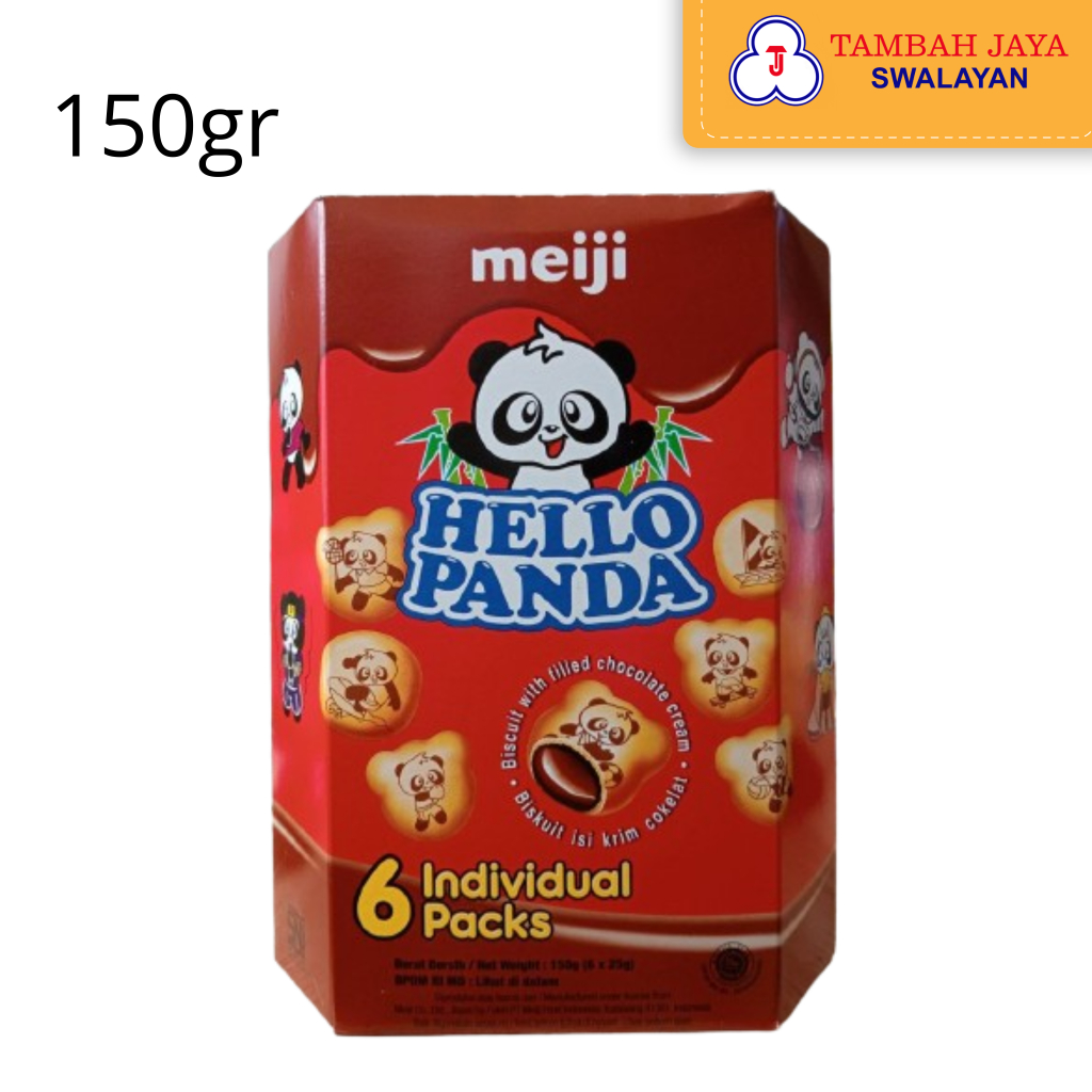 

Biscuit Hello Panda Rasa Coklat 150gr