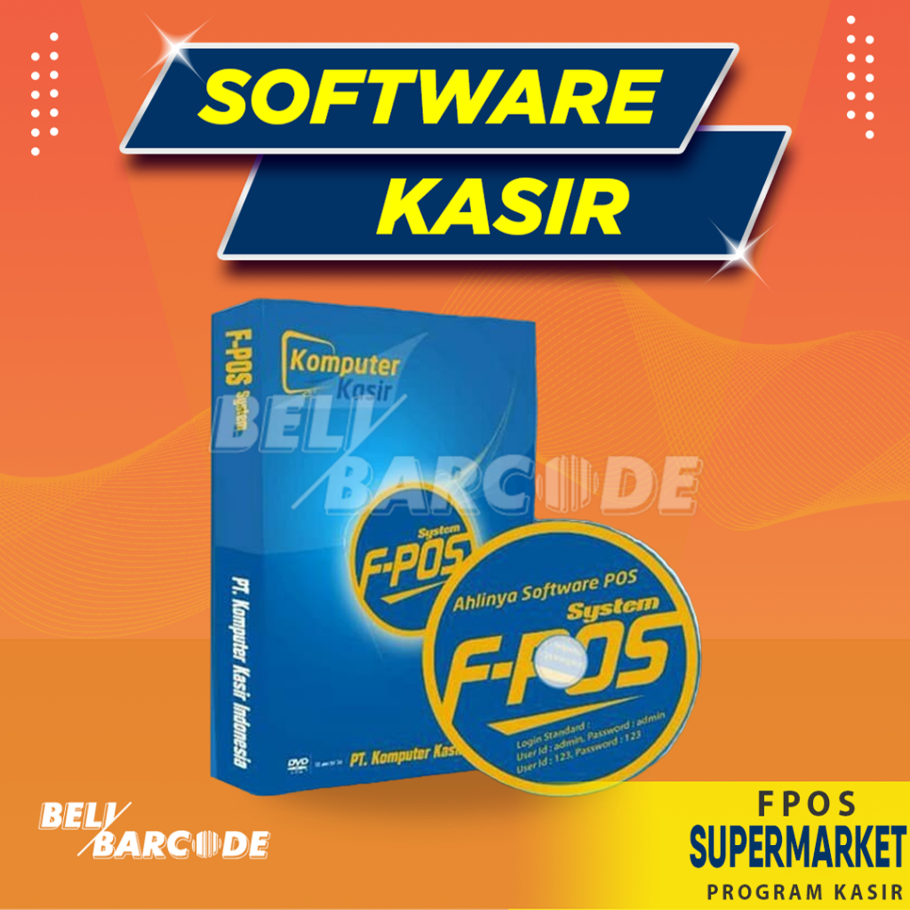 Program Supermarket Toko Kasir FPOS Software F-POS Mesin Kasir