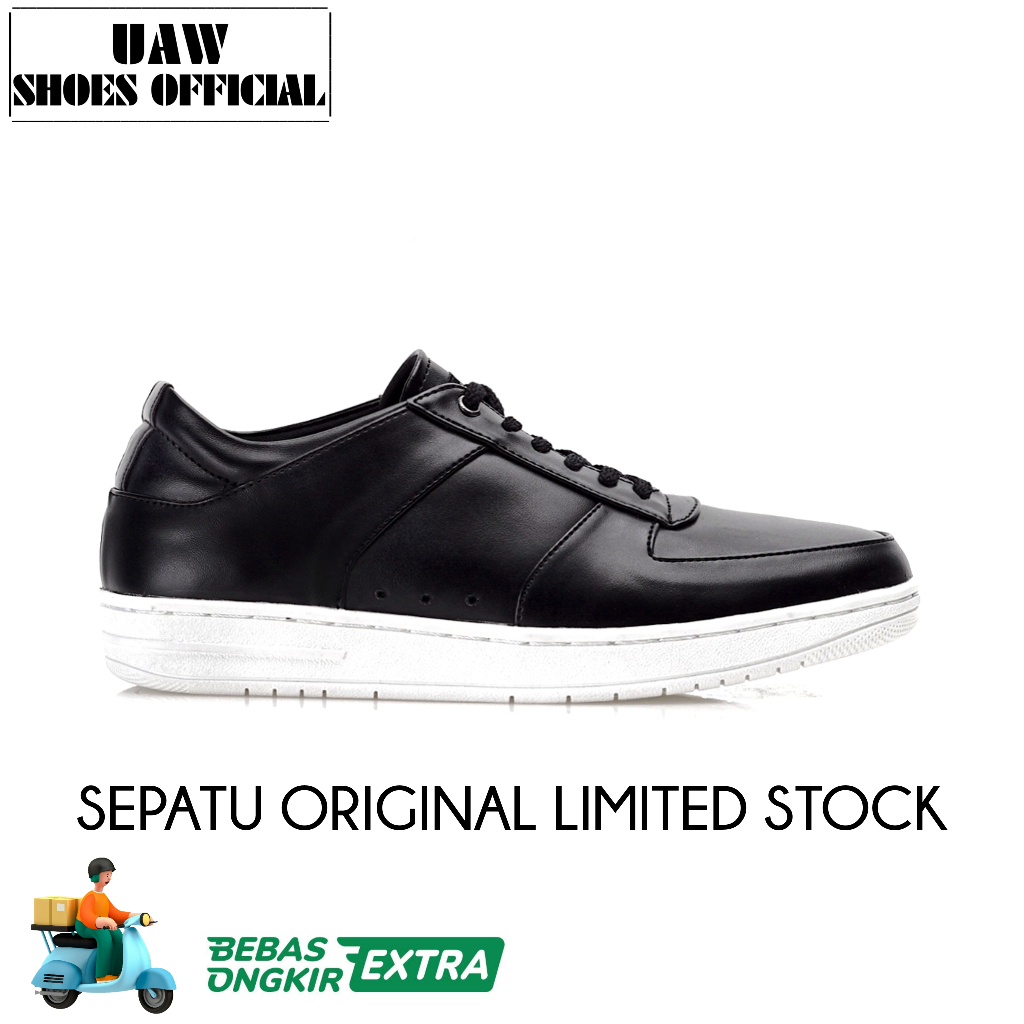 uawshoesofficial x SEPATU REYL ADAPTIVE BLACK - Sepatu Pria ReylMan Original Casual Santai Sneakers