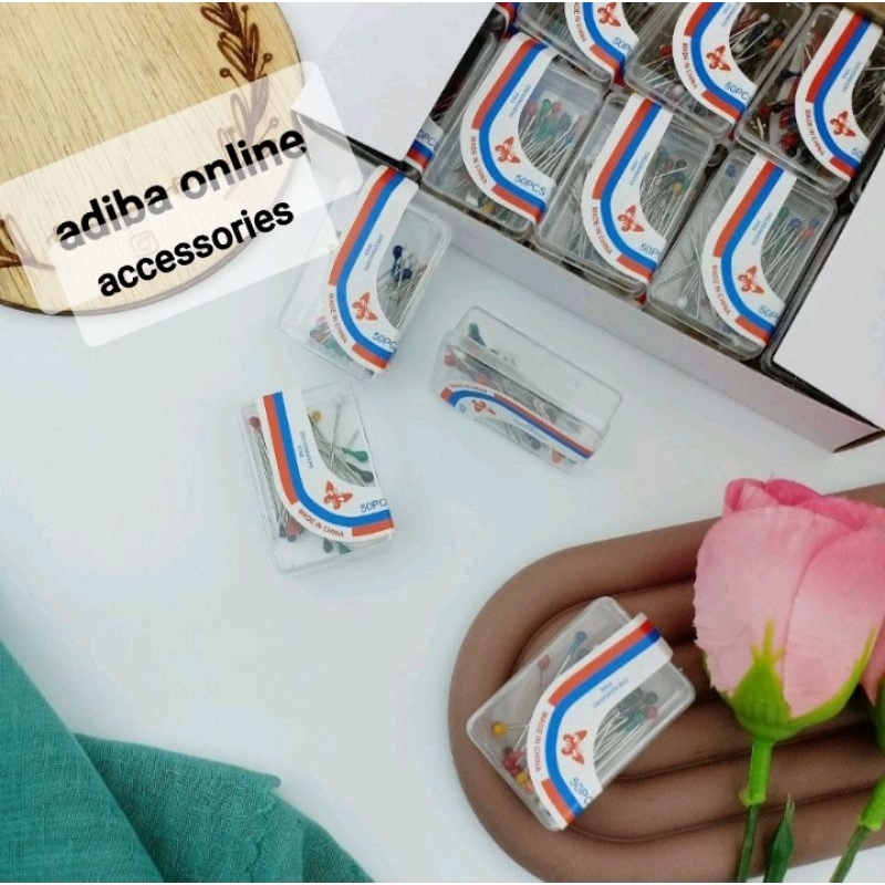 JARUM PENTUL MINI,JARUM PENTUL WARNA,JARUM PENTUL SILVER