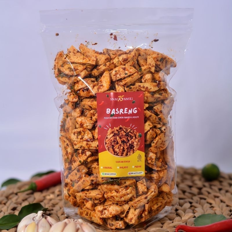 

snackfamili75 Basreng PEDAS 500 gram