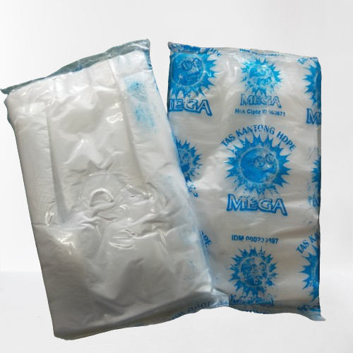 [4 pack] Kresek Bening Mega Kecil | Kresek Bening Gelas Putih Mega Kecil | Kresek Gelas