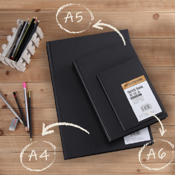 Potentate Sketchbook A6 Hard Cover Buku Sketsa