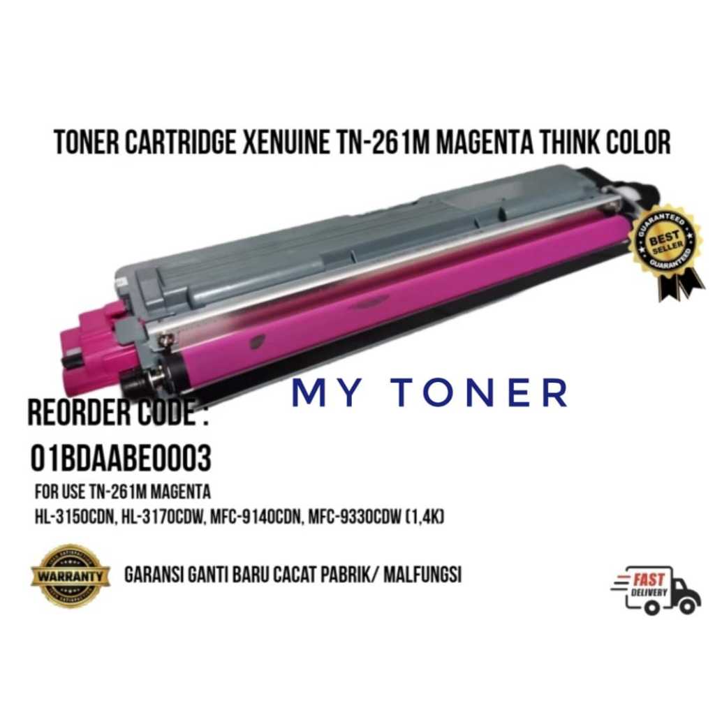 Toner Cartridge TN261 TN-261 TN 261 Printer Laserjet  HL-3150 HL3150 HL3170 HL3150CDN HL3170CDW MFC9