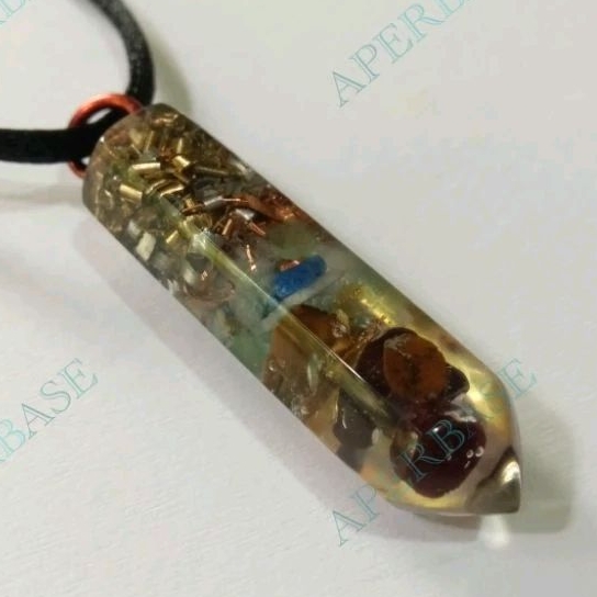 PENDULUM ORGONITE 7 CHAKRA