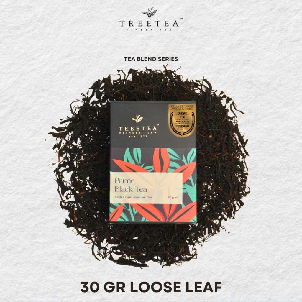 

TreeTea Box Prime Black Tea Loose Leaf Teh Hitam Lokal