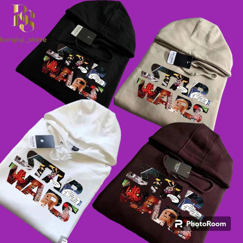 JAKET HOODIE SWEATER STAR WARS BAHAN TEBAL / JAKET STAR WARS PRIA WANITA TERMURAH