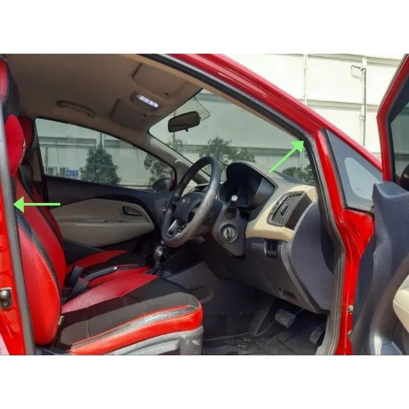 (1set)FULLSET KARET PEREDAM BODY PINTU MOBIL KIA RIO ALL TYPE