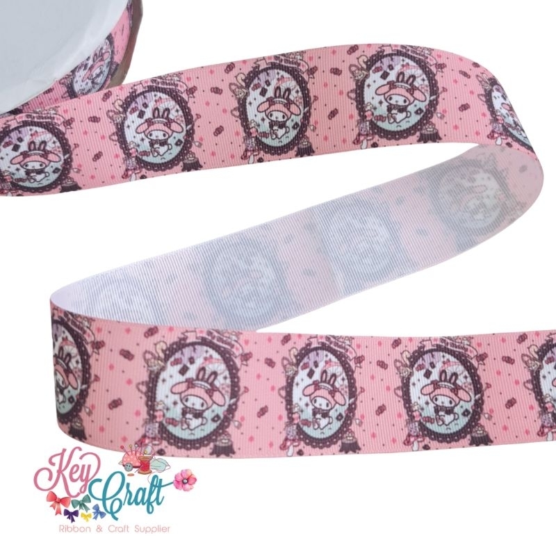 

Pita Grossgrain motif My Melody Frame candy size 3,8cm