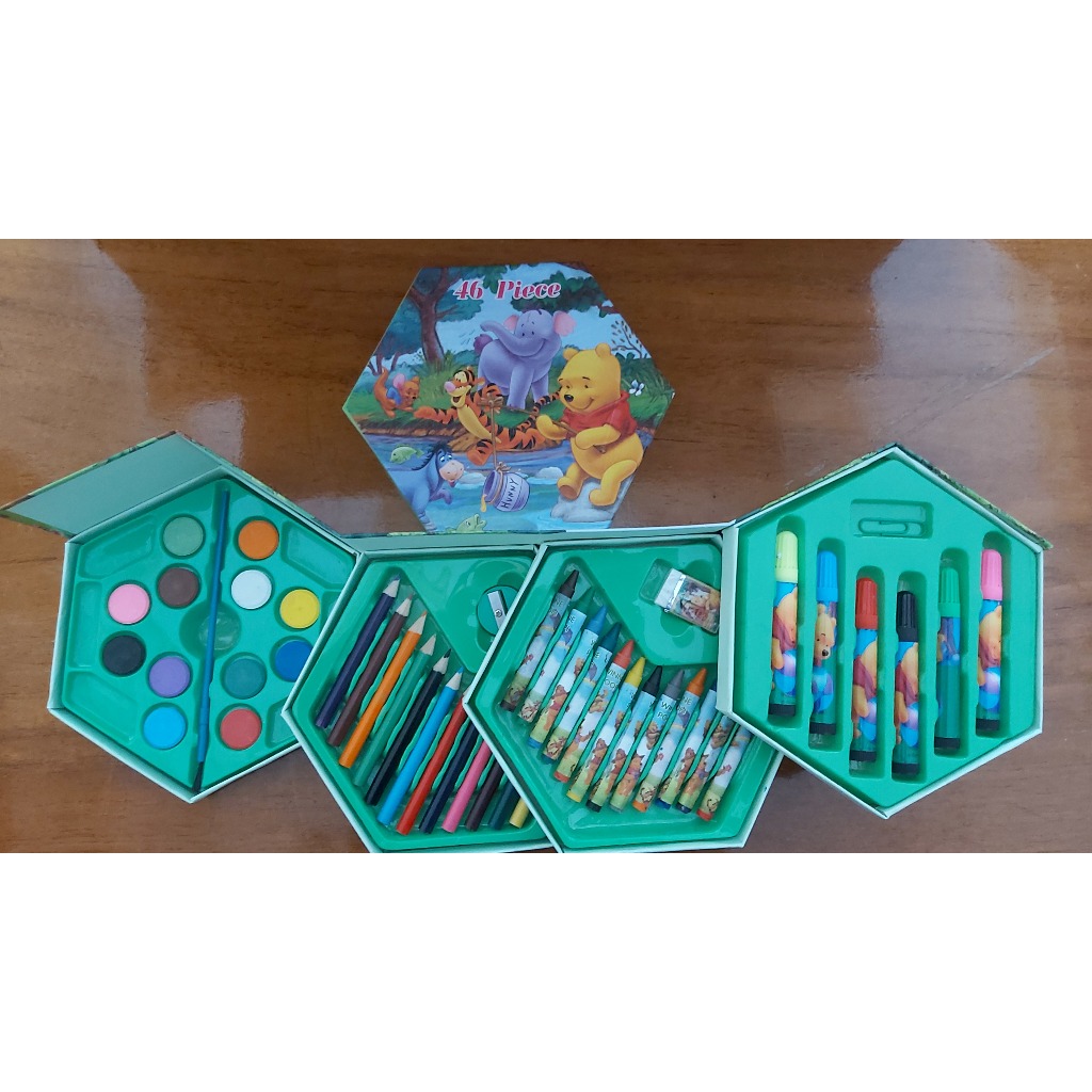 

CRAYON ART SET ISI 46 WINNIE THE POOH HASA
