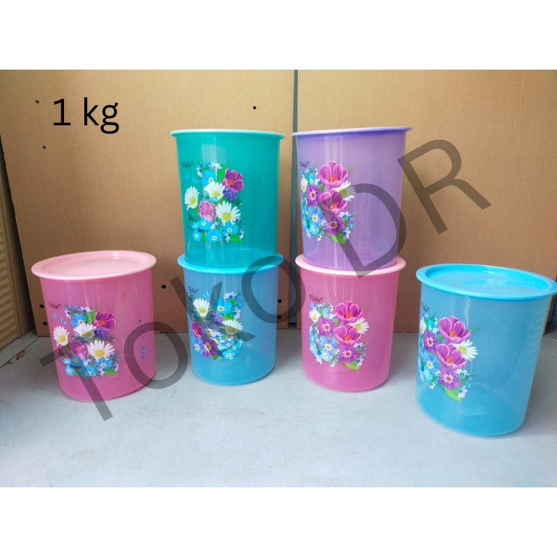 Toples plastik serbaguna Daisy / Viola