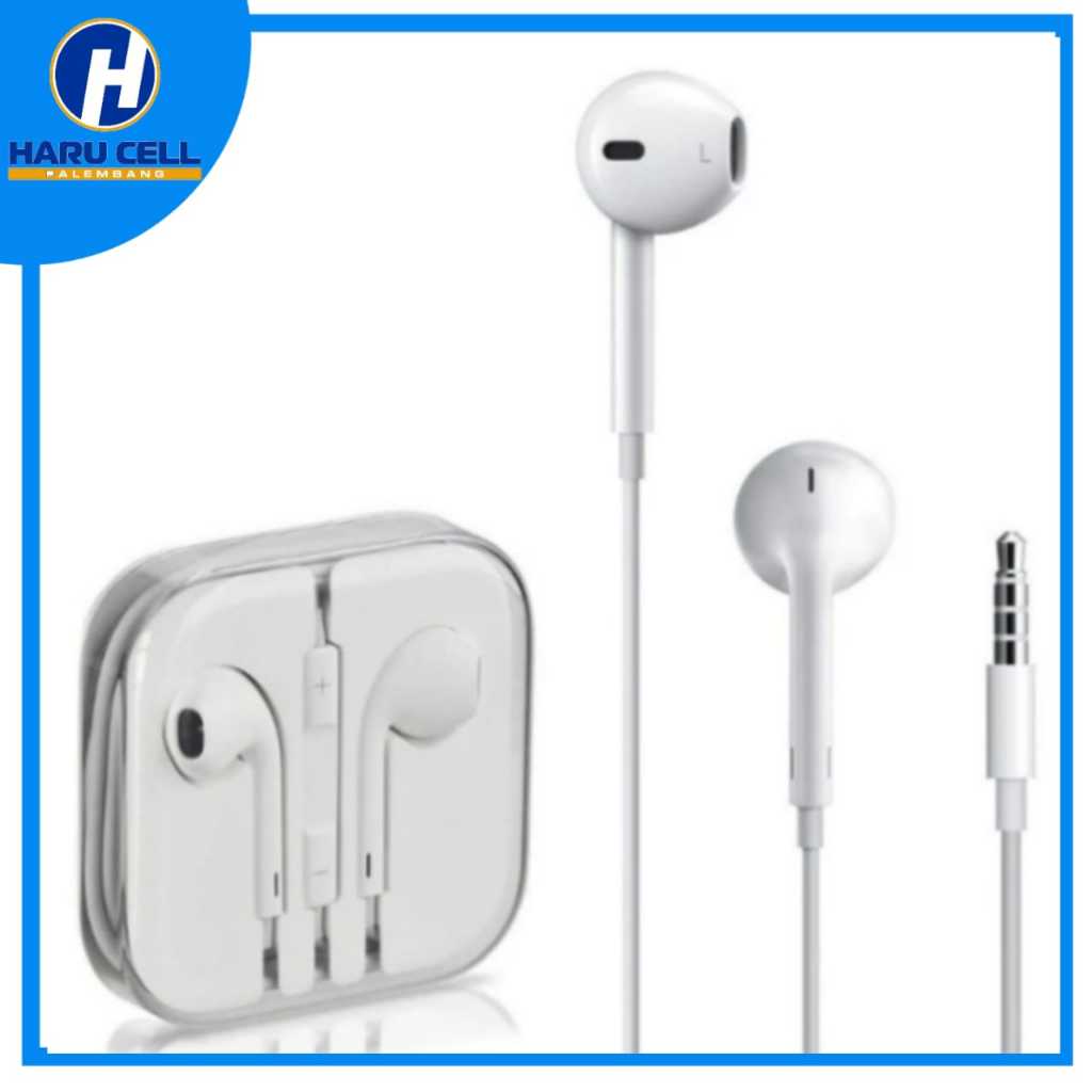 Headset iPhone Packing Mika + kotak ORI