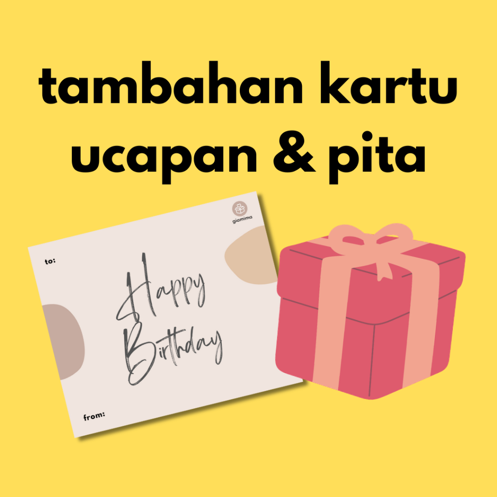 

Tambahan Kartu Ucapan / Pita