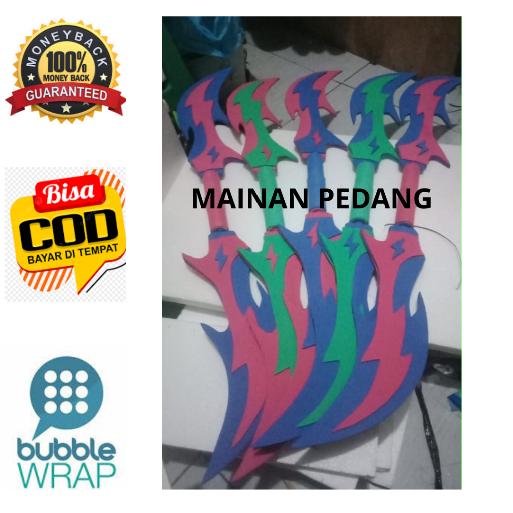 ALAT PERMAINAN PISAU BAHAN BUSA