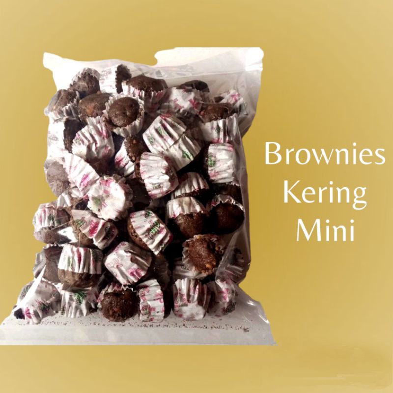 

BROWNIES KERING MINI | PleasanTasty - Aneka Snack Makanan Ringan Keripik Kerupuk Kue Biskuit Roti Cemilan Camilan Asin Manis Gurih Pedas Enak Lezat