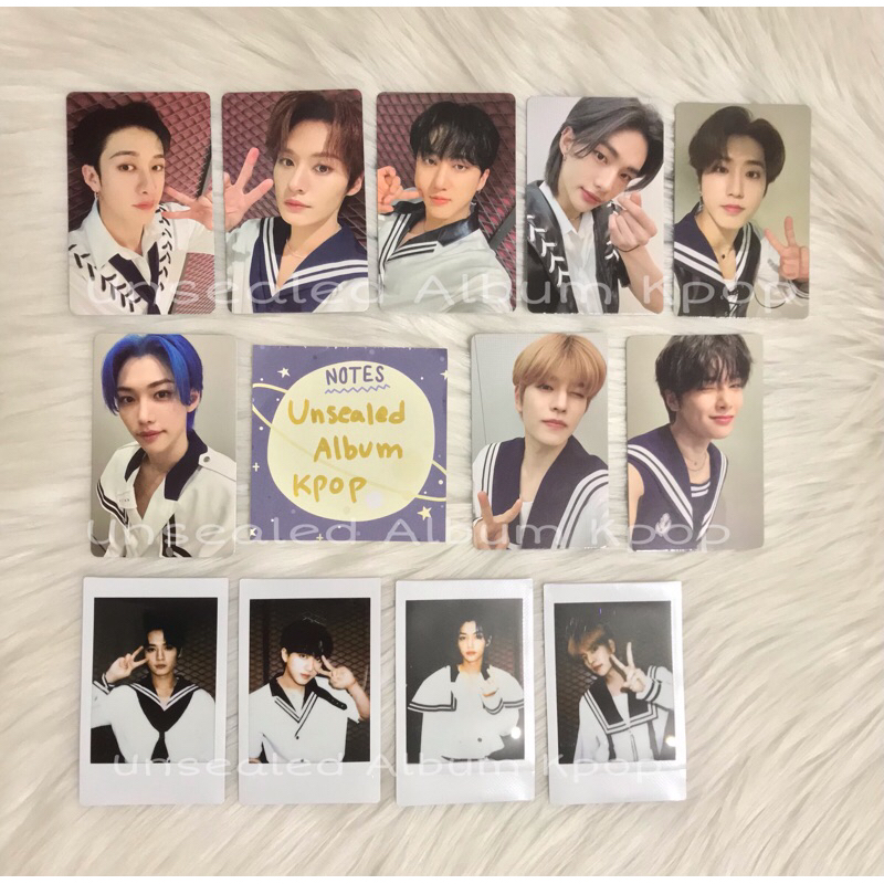 Stray Kids 5star - KMS Station KMStation POB Polaroid pola benefit skz Photocard PC Bangchan Lee Kno