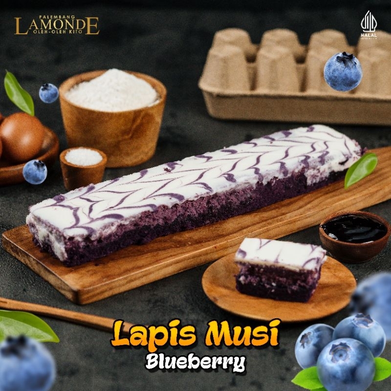 

Lapis Musi Blueberry Palembang Lamonde